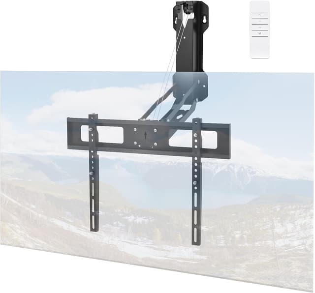 Detalle de Motorized Fireplace TV Wall Mount 88 lbs
