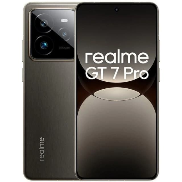 Detalle de Realme GT 7 Pro 5G 12GB/256GB Galaxia Gris con cámara Sony