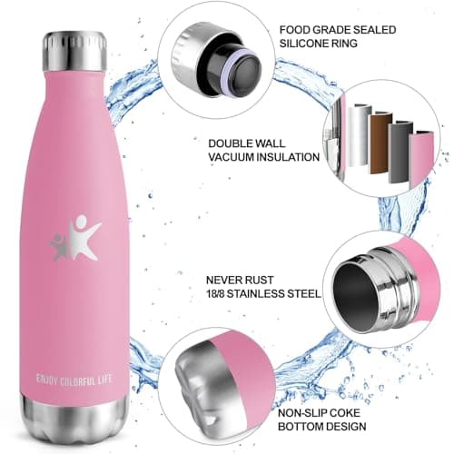 Thumbnail 3 de Botella Acero Inoxidable 500 ml, térmica y sin BPA 🥤