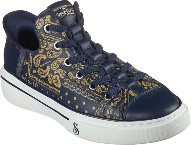 Detalle de Skechers Men’s 251017 Sneaker (Skechers x Snoop Dogg) with Hands-Free Slip-ins