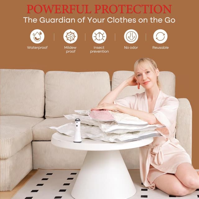 Thumbnail 4 de Vacbird Vacuum Storage Bags 8-Pack