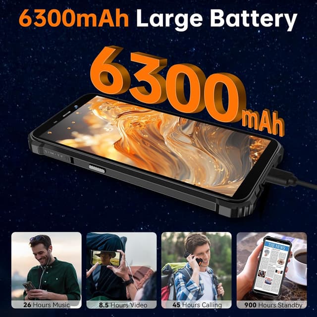 Thumbnail 4 de OUKITEL WP32 Rugged smartphone 2026