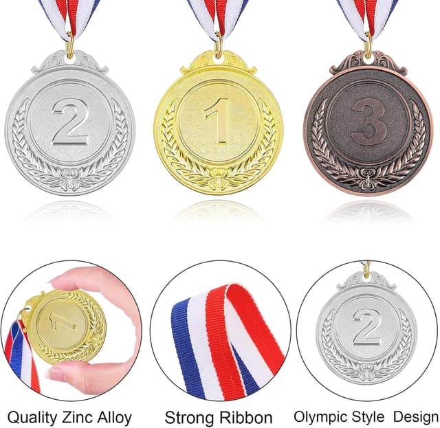 Thumbnail 2 de Xapypy Olympic Medals 12 Pack 2in