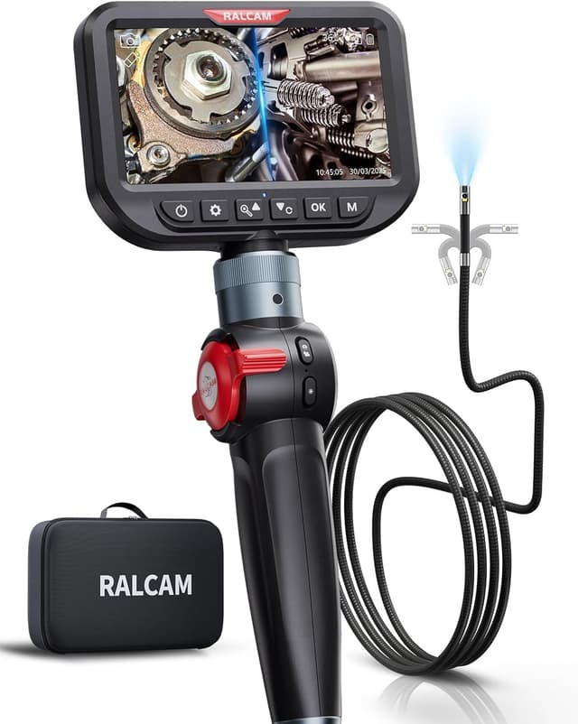 Imagen de Ralcam Dual Lens Articulating Borescope 6.5mm Endoscope Camera en OfertitasTOP