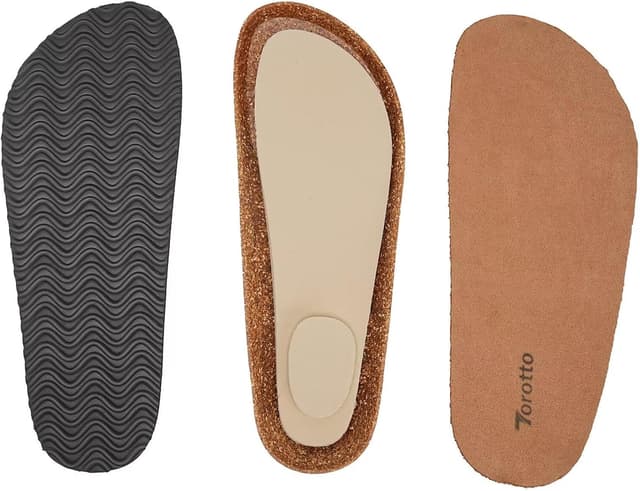 Detalle 2 de Herren-Pantoletten & Sandalen Hausschuhe mit flacher Sohle – Bequeme Classic Latschen in EU 46