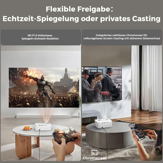 Thumbnail 5 de Lisowod L61Pro Mini Beamer 1600 ANSI 📽