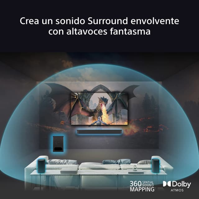 Detalle de Sony BRAVIA Theatre Rear 8 100 W