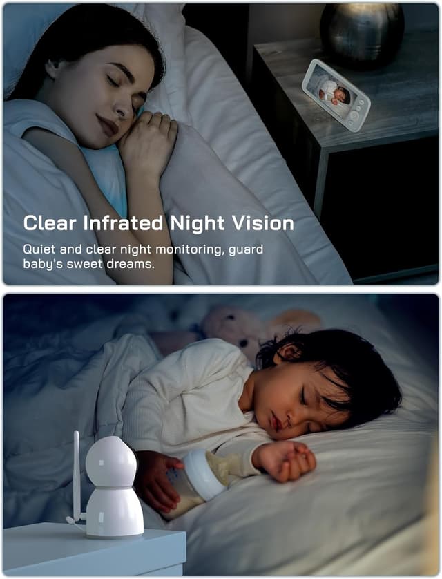 Thumbnail 4 de WOLFANG WB03 5.0" Baby Monitor