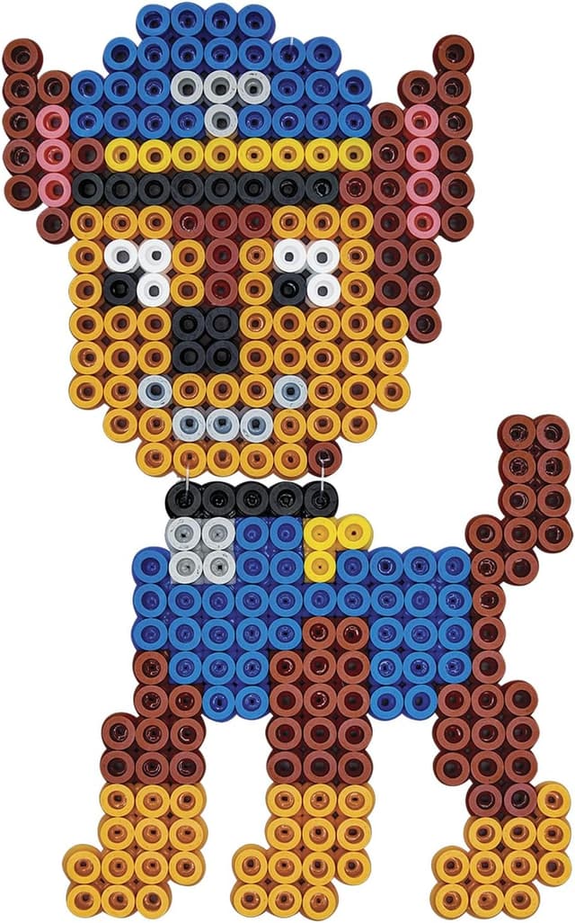 Detalle 2 de Hama Beads 8752 Paw Patrol perline da stiro maxi (circa 900 perline), confezione regalo