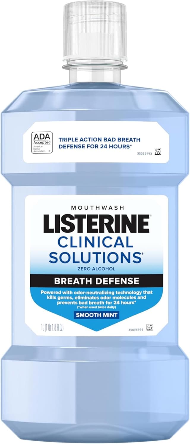 Imagen de Listerine Clinical Solutions Breath Defense 1 L 🦷 en OfertitasTOP