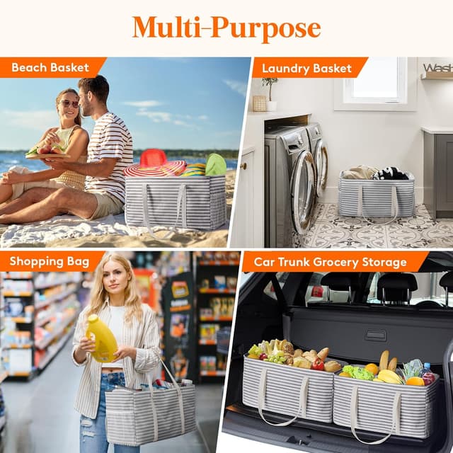 Thumbnail 6 de Lifewit Extra Large Tote Bag: Reusable Grocery Tote