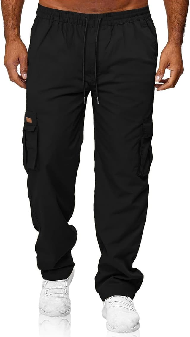 Detalle de HOTake Men Cargo Sweatpants Joggers