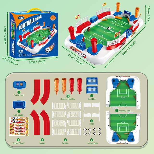 Thumbnail 1 de joyddo Futbolín de mesa 55x31 cm para niños