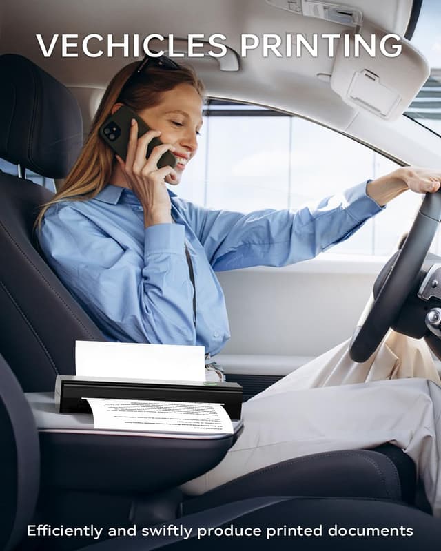 Thumbnail 6 de NDYIN N80 Wireless Thermal Printer 8.5"