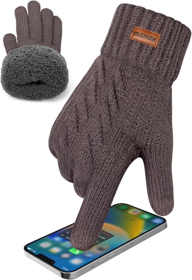Thumbnail 6 de KEECOW Handschuhe Herren Winterhandschuhe