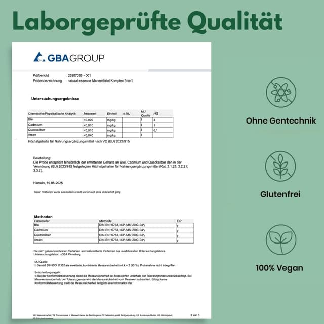 Thumbnail 4 de Mariendistel Artischocke Komplex Hochdosiert 150 Kapseln