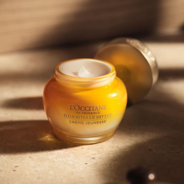 Detalle de L'Occitane Immortelle Divine Face Cream (50 ml) – anti-ageing moisturiser