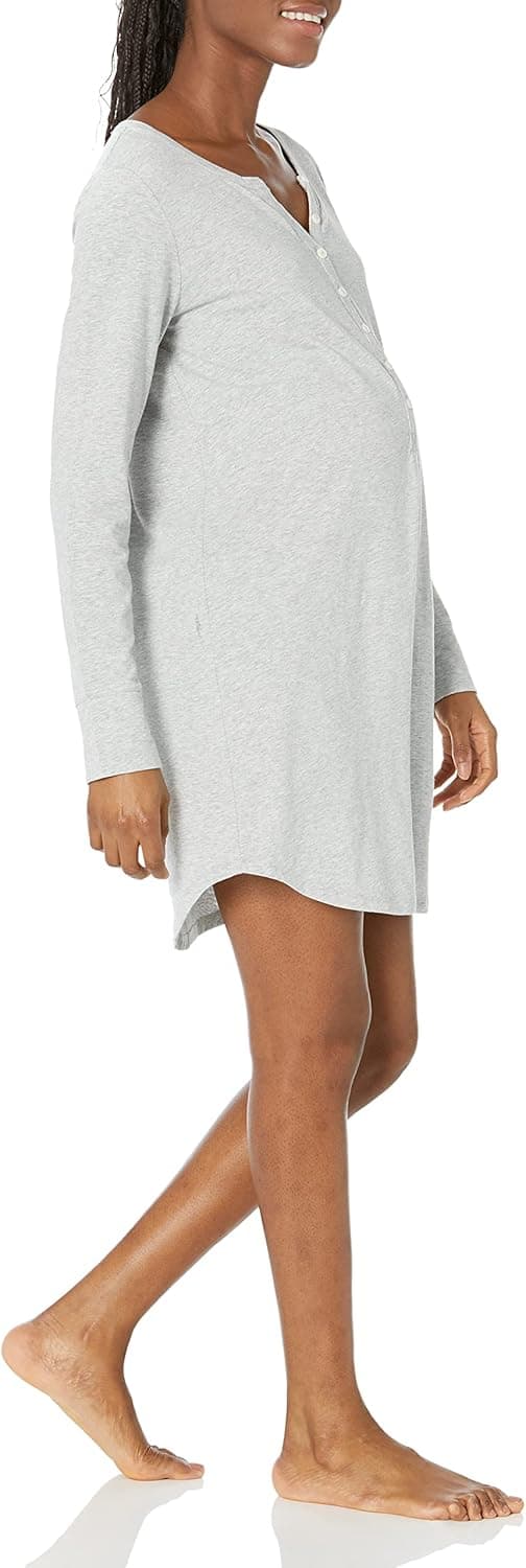 Detalle 2 de Amazon Essentials Womens Maternity Nursing Nightdress