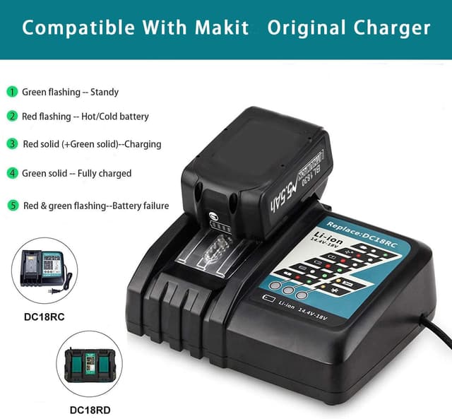 Thumbnail 5 de Makita 18V 5000mAh Ersatzakku ⛏