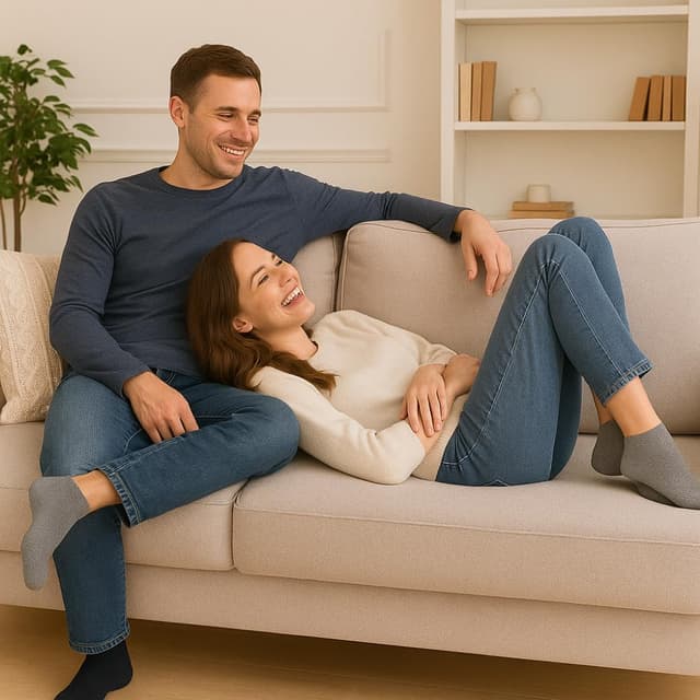 Detalle de dabisocks Sneaker Socken Herren & Damen – 10 Paar Premium Baumwollsocken in Schwarz, Weiß & Grau (35-49)