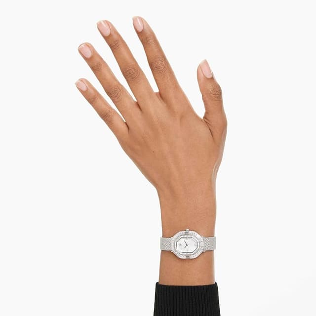 Thumbnail 6 de Swarovski Matrix Octagon brazalete de acero inoxidable