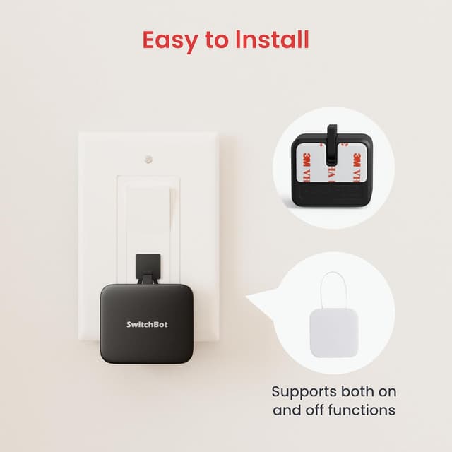 Detalle 1 de SwitchBot Smart Switch Button Pusher fingerbot