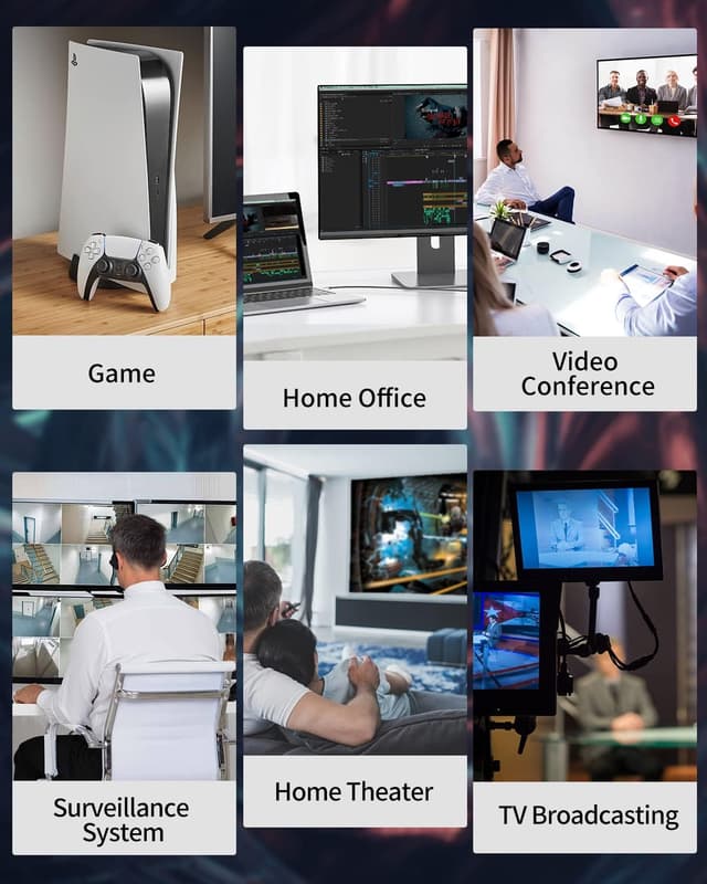 Thumbnail 6 de Silkland 3m HDMI cable 4K@60Hz, 2 pack