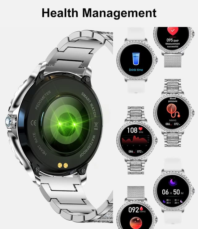 Thumbnail 3 de LIGE Smartwatch 1,32" Voll-Touch Fitnessuhr