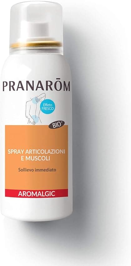 Detalle de PRANAROM Aromalgic Spray Articulaciones y Músculos 🌱 Alivio Rápido
