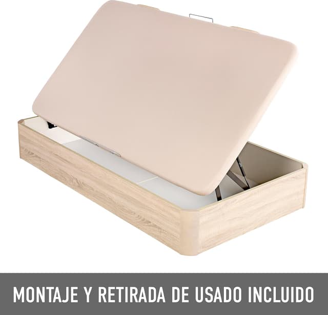 Detalle 2 de Royal Sleep Canapé Juvenil 90x190 cm 🛏️ Montaje Incluido