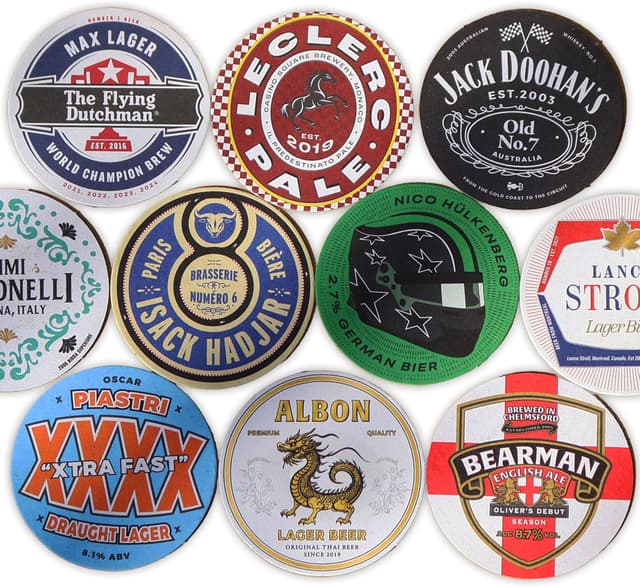 Imagen de Formula 1 Beer Mats x10 en OfertitasTOP