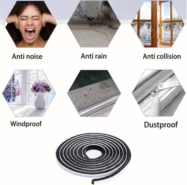 Thumbnail 6 de Draught Excluder 5.5m self-adhesive seal strip