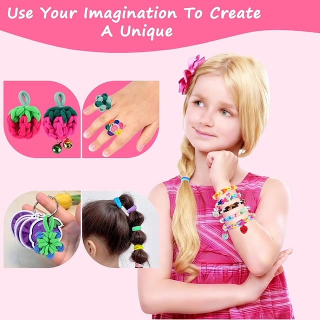 Detalle de Loom Bänder Set Kinder 1500pcs ab 6