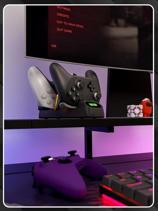 Thumbnail 6 de Controller Charging Dock Stand Dual USB-C 2.5h