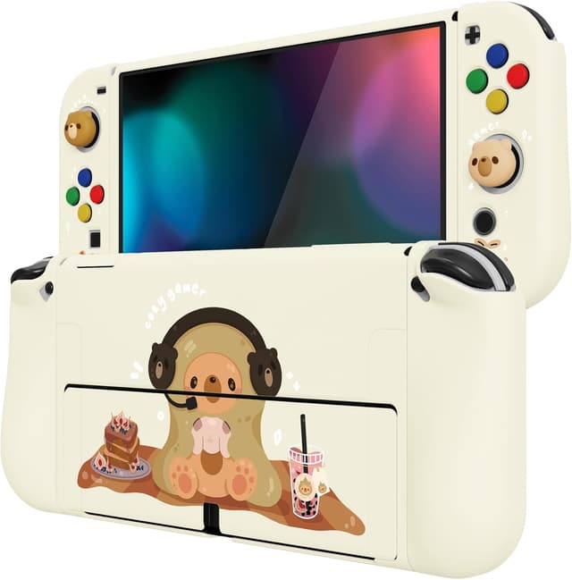 Detalle 2 de Nintendo Switch OLED ZealProtect soft case