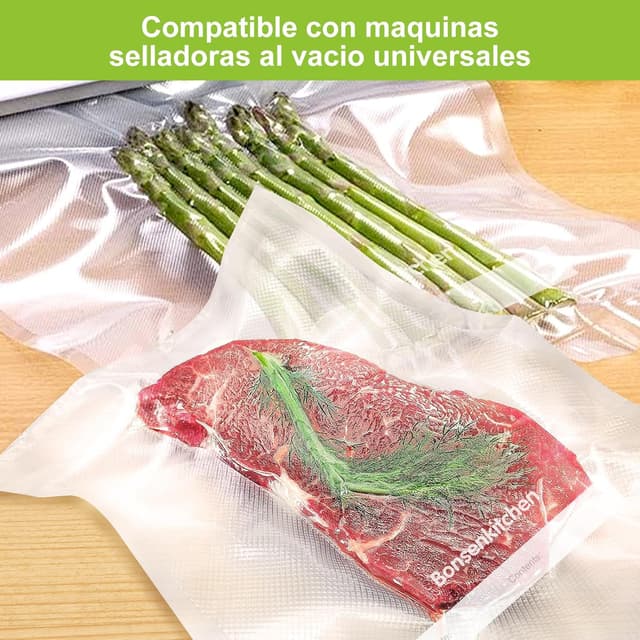 Thumbnail 5 de Bonsenkitchen VB3215 bolsas vacío 150 unidades