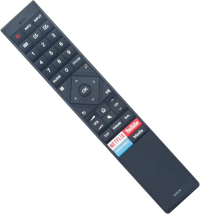 Detalle de VINABTY EN3A70 Sprachfernbedienung als Ersatz für Hisense Smart 4K TVs