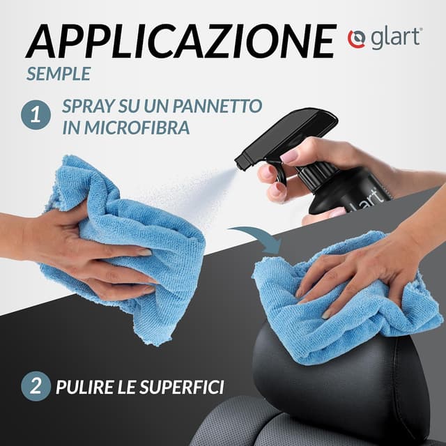 Thumbnail 3 de Glart 45IR Pulitore interni auto 500 ml