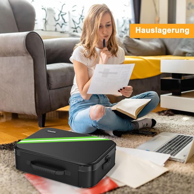 Thumbnail 5 de Noiposi Feuerfeste Dokumententasche 5200℉