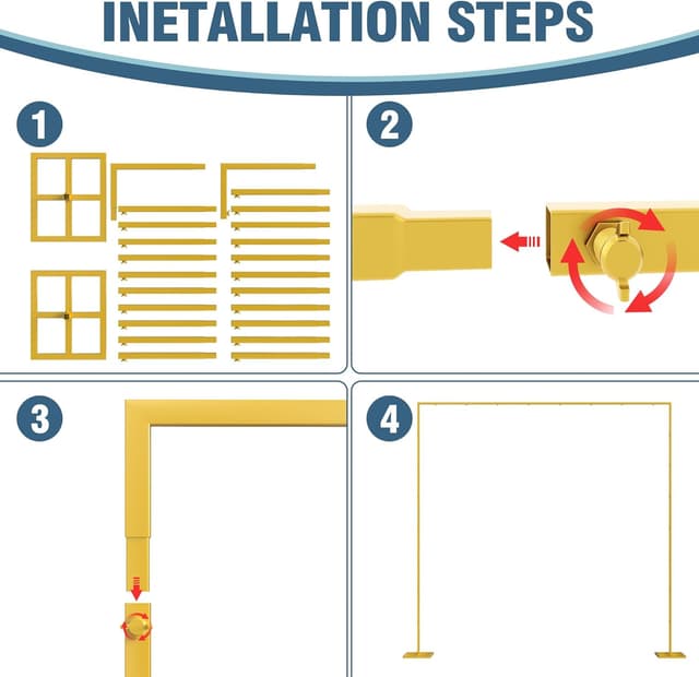 Thumbnail 2 de Wokceer 10x10 FT Backdrop Stand