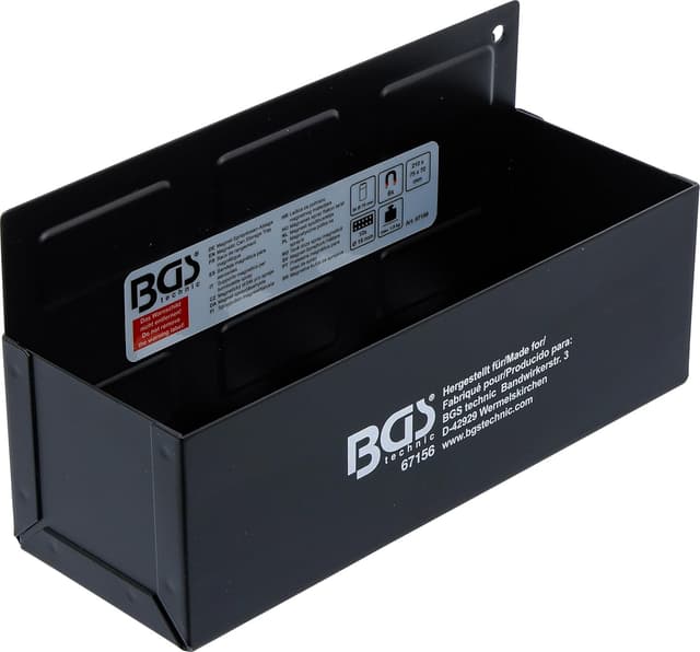 Detalle de BGS 67156 Magnetic Can Storage Tray 210 mm