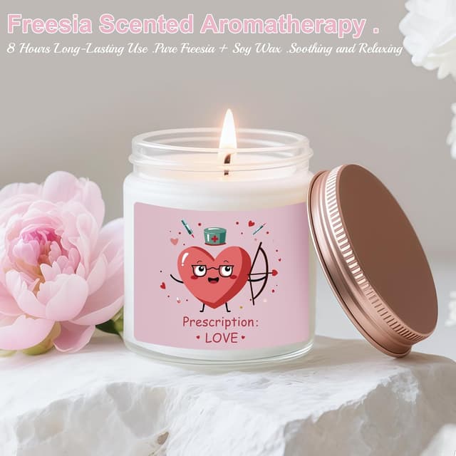 Detalle de SHXWELL Nurse Gifts for Women – Nurse Appreciation Gift Set with Canvas Tote Bag for RN Graduation, Nurses’ Week & Christmas