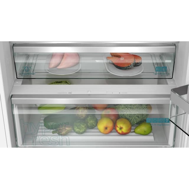 Detalle de Siemens iQ300 KB96NVSE0 frigorífico combi integrable