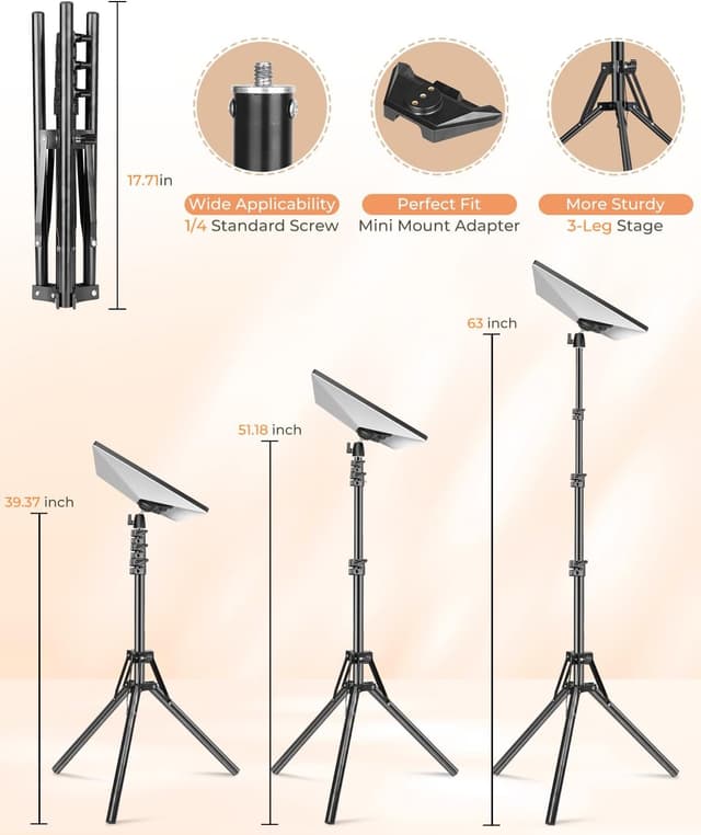 Thumbnail 4 de Starlink Mini Tripod Mount 3-Level Adjustable 📡