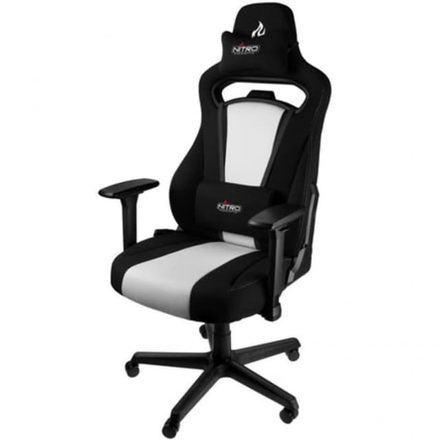 Detalle de Nitro Concepts E250 Silla Gaming Negra/Blanco