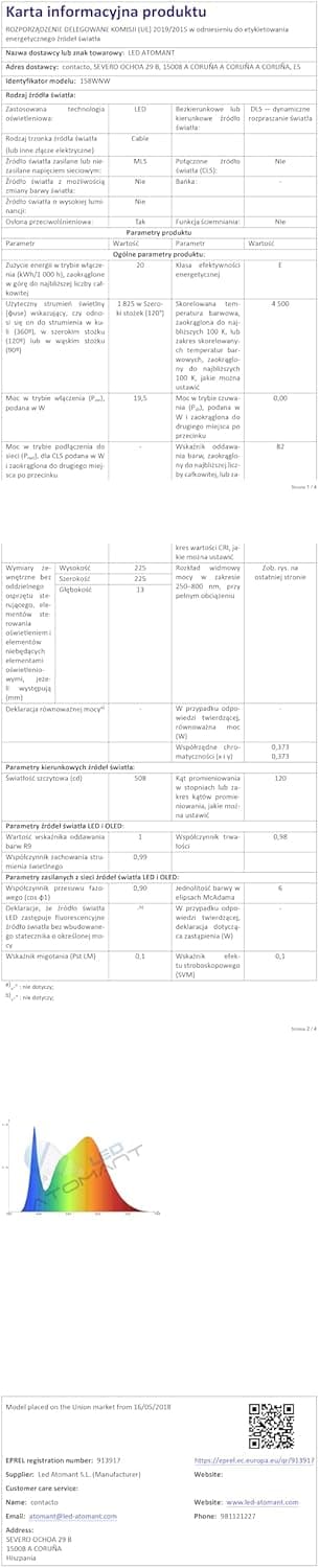Thumbnail 16 de LED ATOMANT Pack 4x Downlight LED Extraplano Redondo