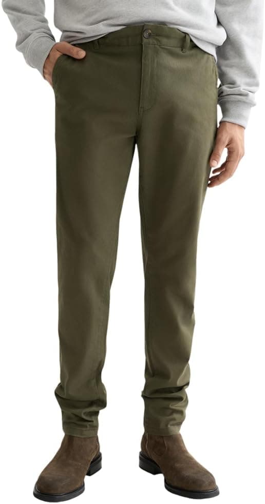 Detalle de Scotch & Soda Men’s Mott Chino (Slim Fit) with zip fly