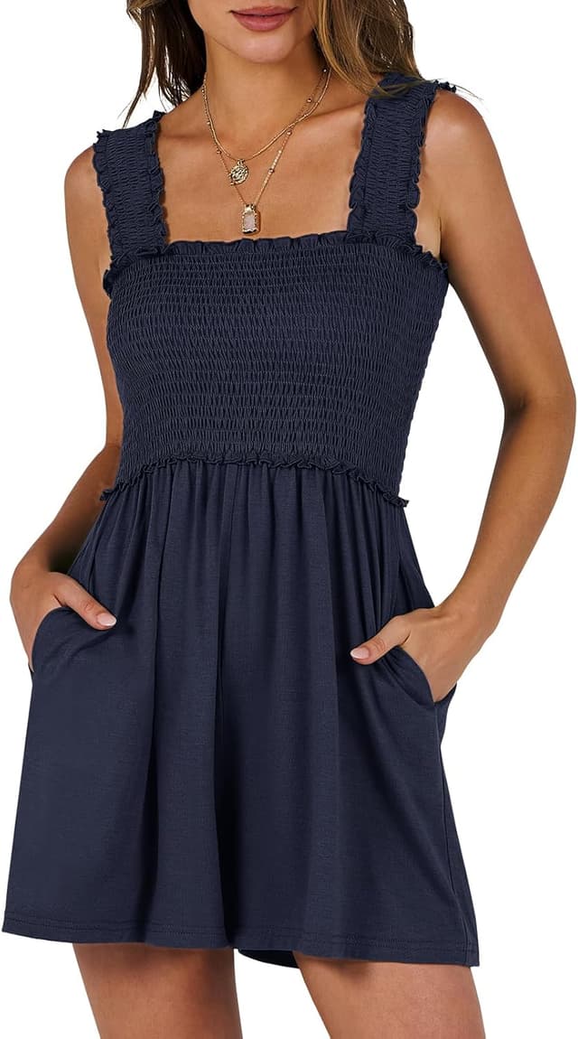 Detalle de Caracilia Summer Smocked Romper 🏖