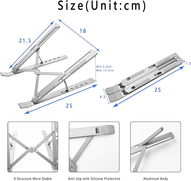 Thumbnail 1 de AITODOS TA Support ordinateur portable 6 positions