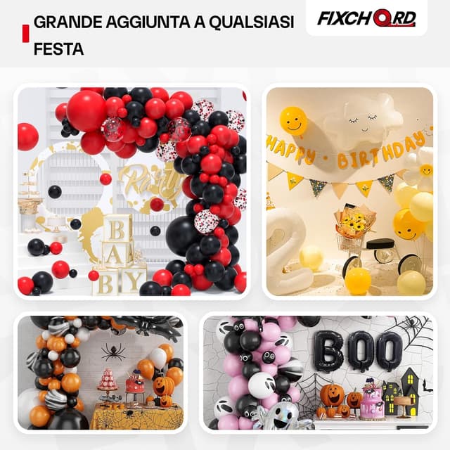 Detalle 2 de FIXCHORD punti di colla biadesivi per palloncini, 600 pezzi double face removibili